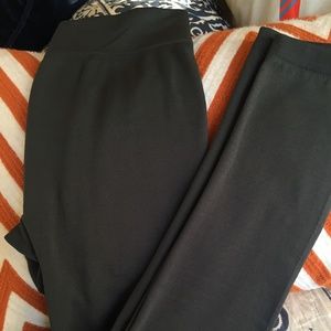 Maze Collection Grey Leggsins SM Fleece Lined